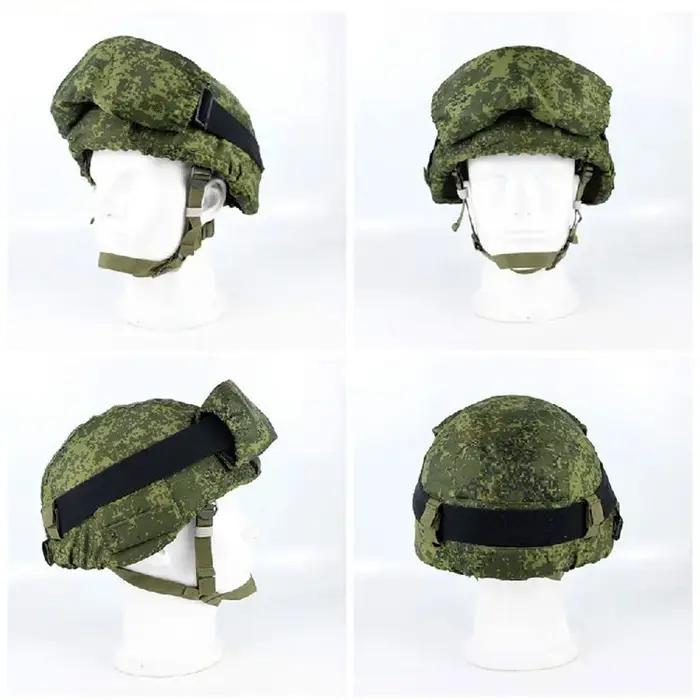 Casque tactique Ratnik 6B47 en polymère haute résistance pour hommes, protection tactique et chasse, équipé de sangle en nylon militaire réglable, adapté pour les saisons printemps, été, automne et hiver