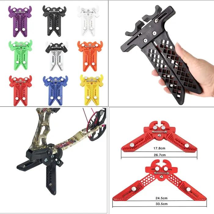 Support de cric d'arc de tir à l'arc pour le tir de flèche, Support de Support d'arc composé à réglage fin, accessoires de Support de chasse