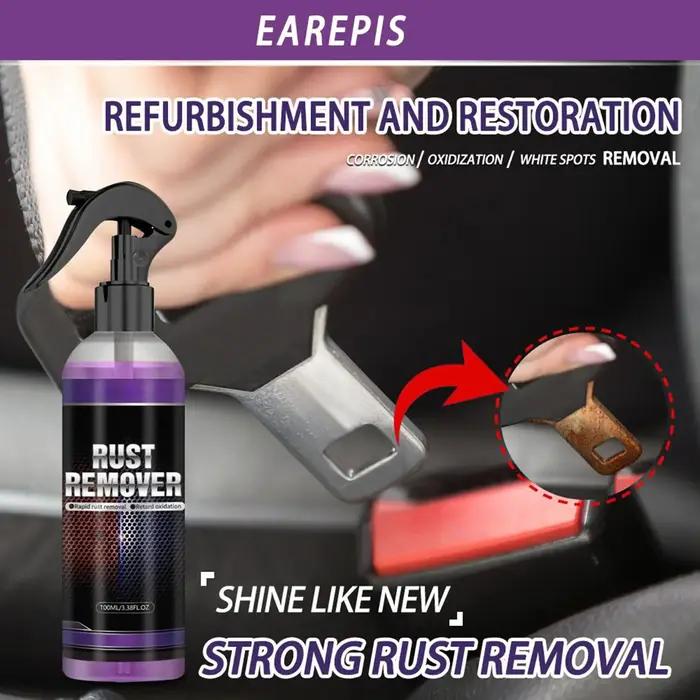 Spray anti-rouille pour voiture, sûr pour la peinture automobile, les traitements des surfaces métalliques du châssis, des roues et des outils, prévient la corrosion, dégraissant