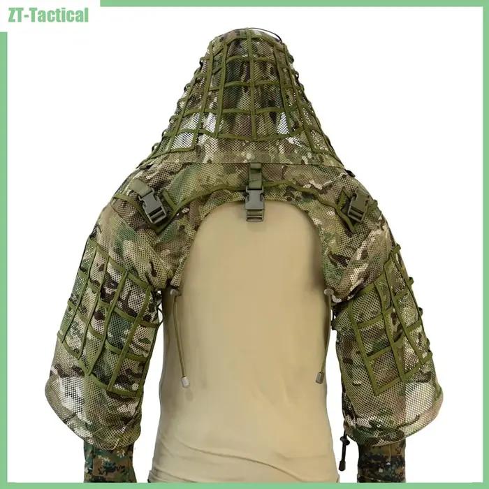 Veste de chasse camouflage respirante Mesurillie pour airsoft paintball et activités extérieures
