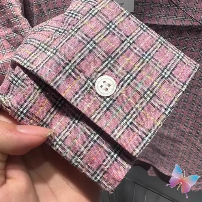 Chemise surdimensionnée Our Legacy homme en coton polyester à carreaux pour looks décontractés et élégants occasions spéciales