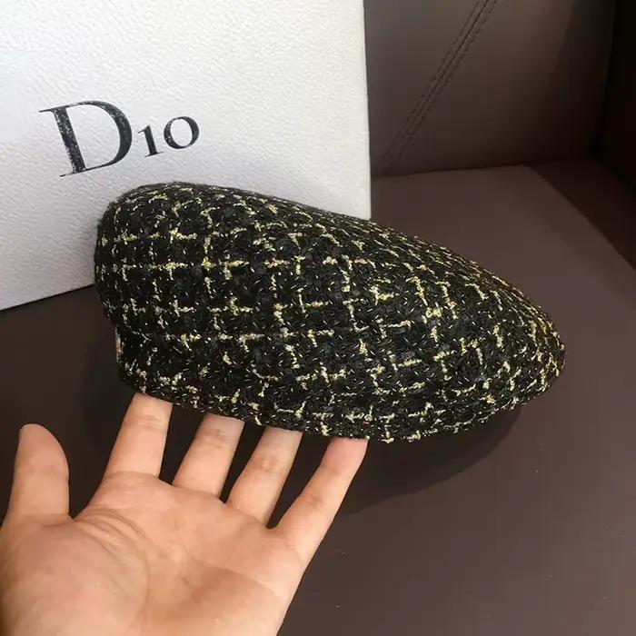 Panama femmes Belle octogonale peintre chapeau mode extérieur géométrique damier printemps et automn