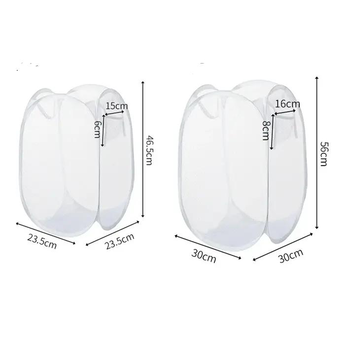 Conteneur de rangement en polyester robuste pour vêtements et linges grandes capacités ventilées pliables et faciles à transporter occasions spéciales
