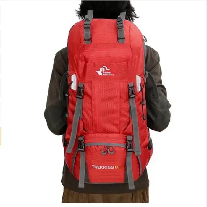 Sacs à dos de camping et de randonnée pour hommes, sac de sport en nylon pour l'escalade, sacs à dos