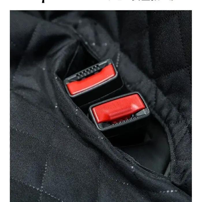 Housse de siège de voiture imperméable pour chien avec accoudoir central