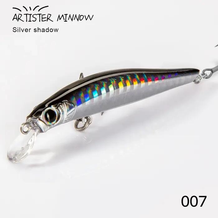 Hunthouse artiste méné leurre de pêche 70/80/105mm coulant Jerkbait Wobblers leurre dur matériel de