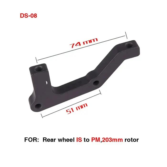 Adaptateur de montage de Rotor de frein à disque de vélo, support ultraléger pour vtt IS PM A B à PM