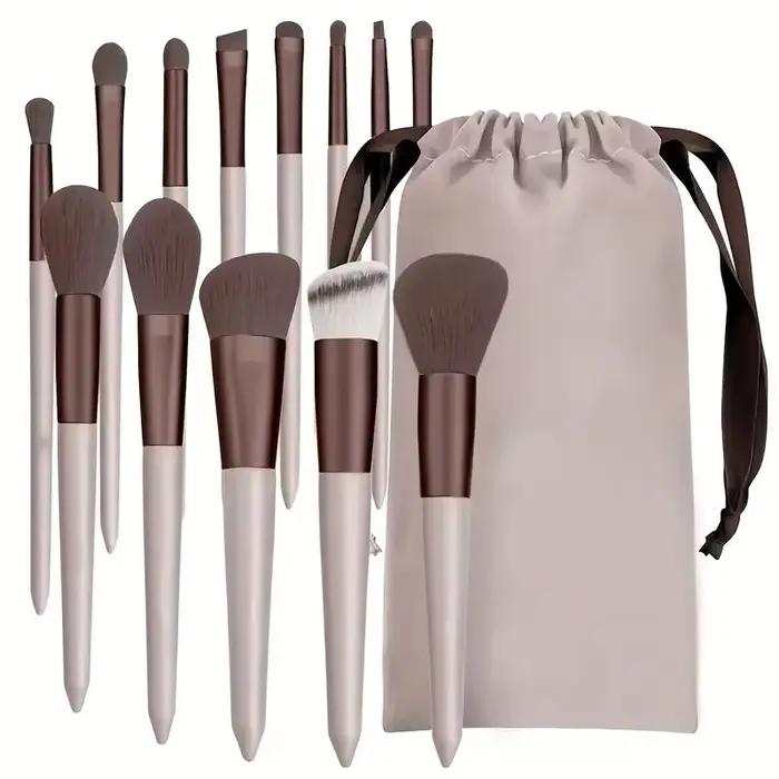 Ensemble de pinceaux de maquillage pour femme, fard à barrage, surligneur, correcteur, fard à joues,