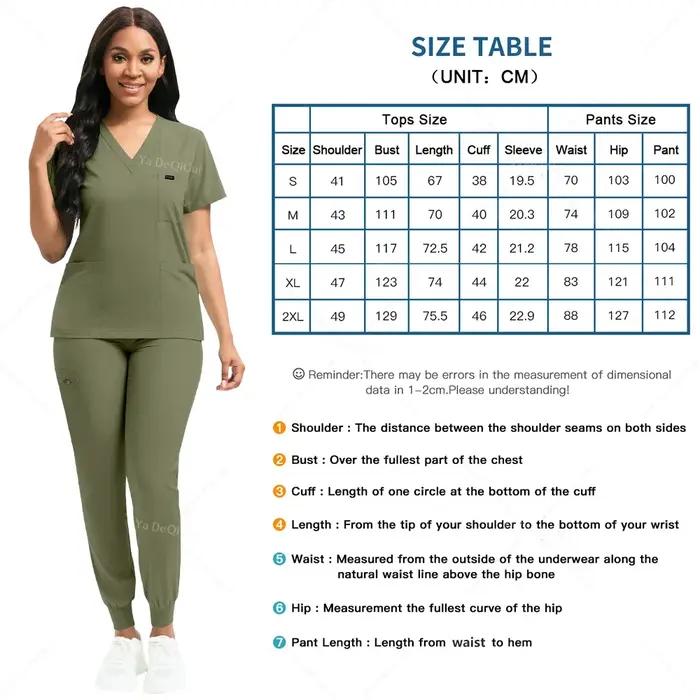 Ensemble de gommages marron, vente en gros, uniformes de salle d'opération, ensemble de gommages médicaux, vêtements de travail d'hôpital, esthéticienne dentaire, haut et pantalon, combinaison de chir