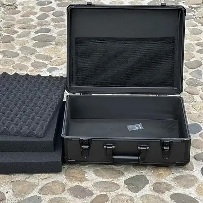 Coffres de rangement pour outils-cadre en alliage d'aluminium, boîtes de Protection de sécurité pour équipements portables professionnels