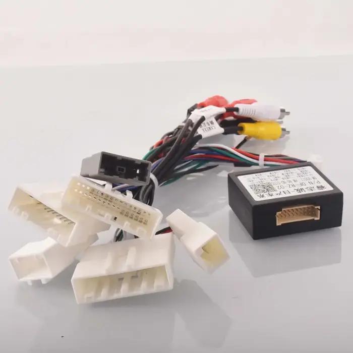 Adaptateur de câble de faisceau de câblage stéréo d'autoradio Android 16 broches pour Nissan Murano