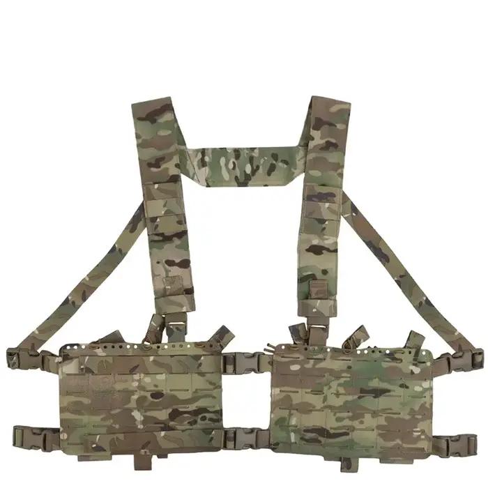 Plateforme tactique Alpha en tissu Cordura avec support MOLLE pour activités d'équipe et jeux tactiques homme toutes saisons