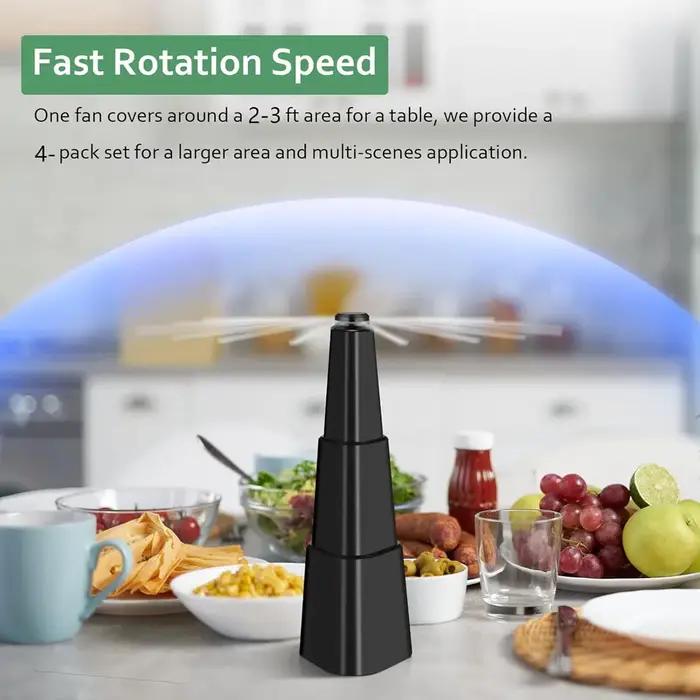 Éventails anti-mouches pour tables