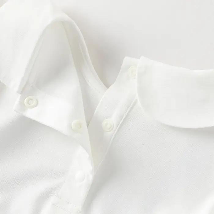 Robe d'été pour fille Dave Bella, faux deux pièces, manches courtes, style princesse, en coton, pour
