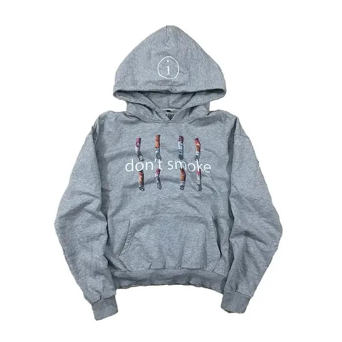 Y2K – sweat à capuche de sport gris pour hommes et femmes