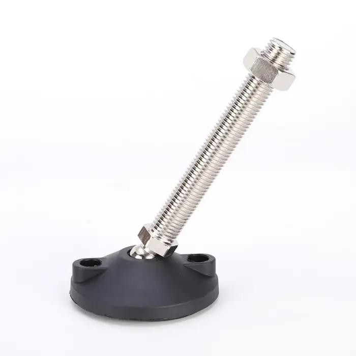 Pied de réglage directionnel M8 M10 M12 M16, 4 pièces, sabots universels en Nylon, tasse d'ancrage f