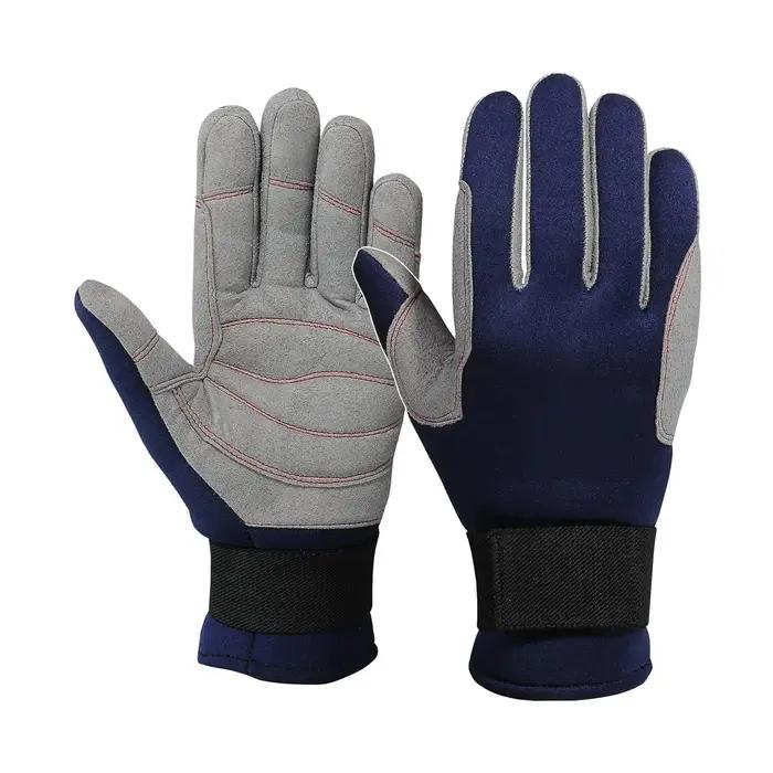 Gants demi-doigts néoprène unisex pour vélo chasse - Gants cyclisme rembourrés gel doigts libres