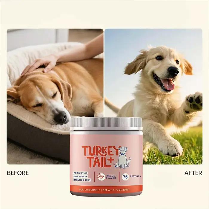 Granulés probiotiques pour chiens pour la santé intestinale - Nourriture douce favorisant une digestion saine
