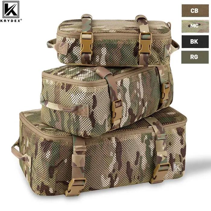 KRYDEX – ensemble de pochettes modulaires tactiques, organisateur de sac à dos d'extérieur, valise d