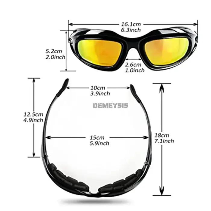 Lunettes de chasse Daisy polarisées tactiques - Protection UV400 pour désert et airsoft hommes