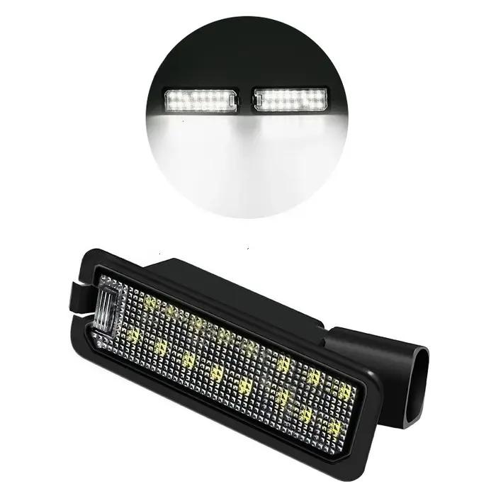 Pour VW GTi Golf 4 5 6 7 MK4 MK5 MK6 MK7 Passat B7 CC EOS Scirocco Beetle 2 pièces LED feux de plaque d'immatriculation avec Canbus