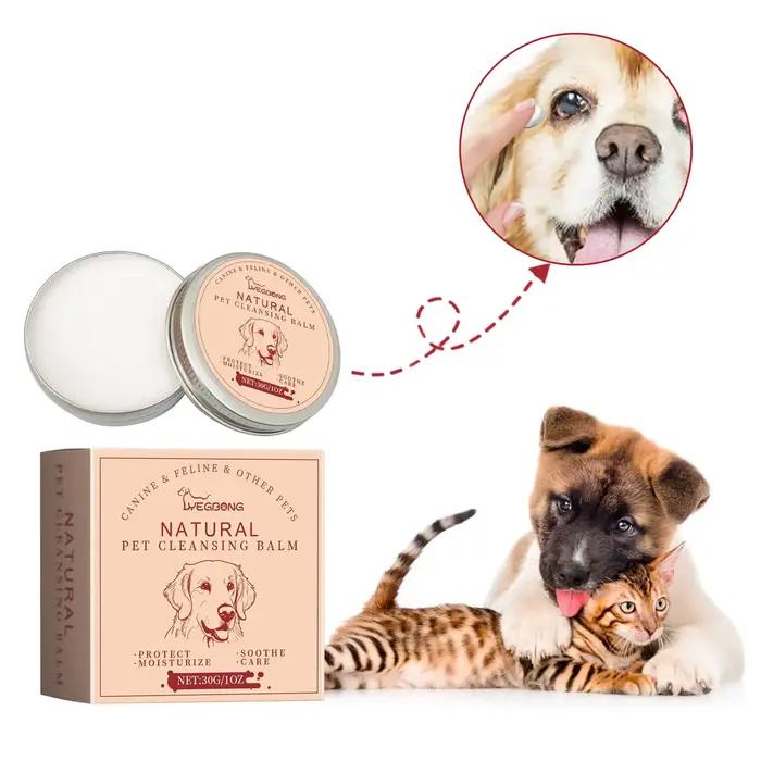Crème nettoyante pour les yeux pour animaux de compagnie, 30g, dissolvant de taches naturelles, nett