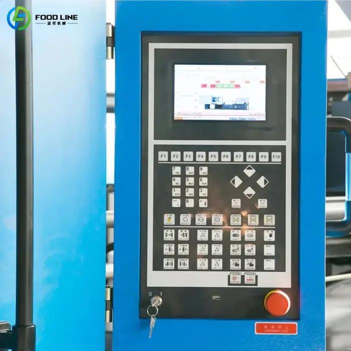 Machine industrielle de fabrication de préformes en plastique de haute précision, équipement d'injection PET personnalisé à faible perte de puissance