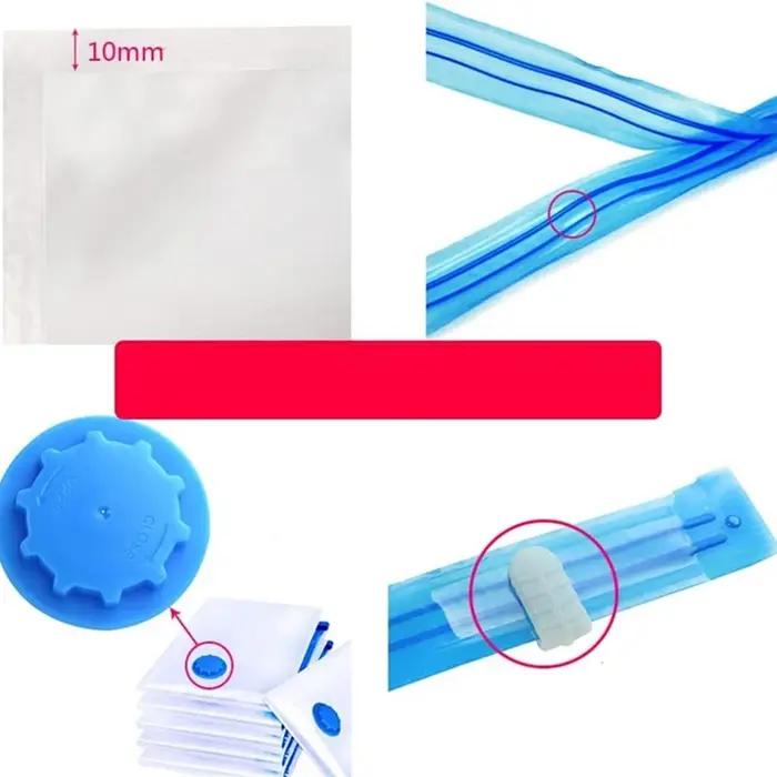 Sacs de rangement sous vide réutilisables pour vêtements