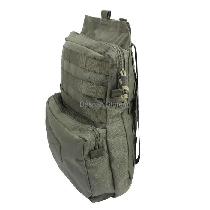 Sac à dos tactique hydratation 3L pour chasse et airsoft, compatible gilet JPC SPC avec poche MOLLE