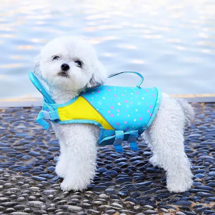 Gilet de sauvetage pour chien avec flotteur avant amovible