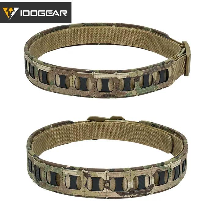 IDOGEAR 2 Inch Tactical Belt Quick Release Buckle MOLLE with Inner belt lightwei