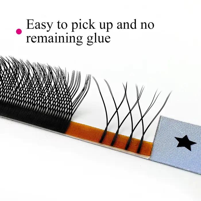 Extensions de cils YY naturellement longues en fibre PBT pour un regard expressif et séduisant pour femmes diverses occasions