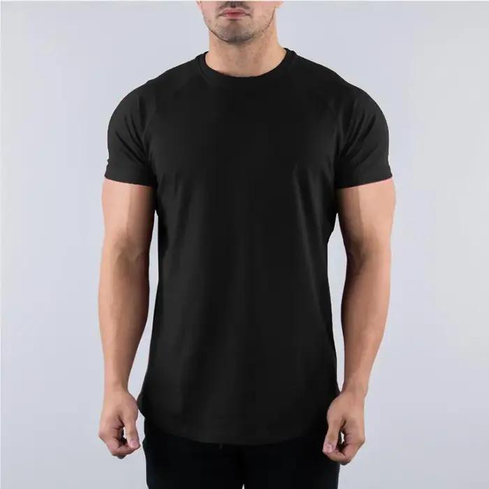 T-shirt de gymnastique en coton pour hommes