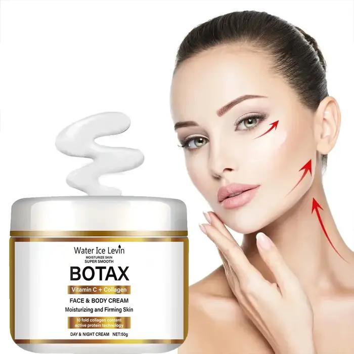 Crème au collagène Niacinamide, crème hydratante raffermissante pour le visage, utilisation jour et nuit, contenant de la vitamine C, peau sensible hydratante et nourrissante