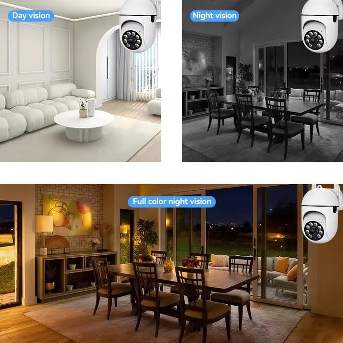Caméra de surveillance intérieure O-Kam Pro 8MP WiFi 2.4G avec zoom 5x pour sécurité domicile chasse