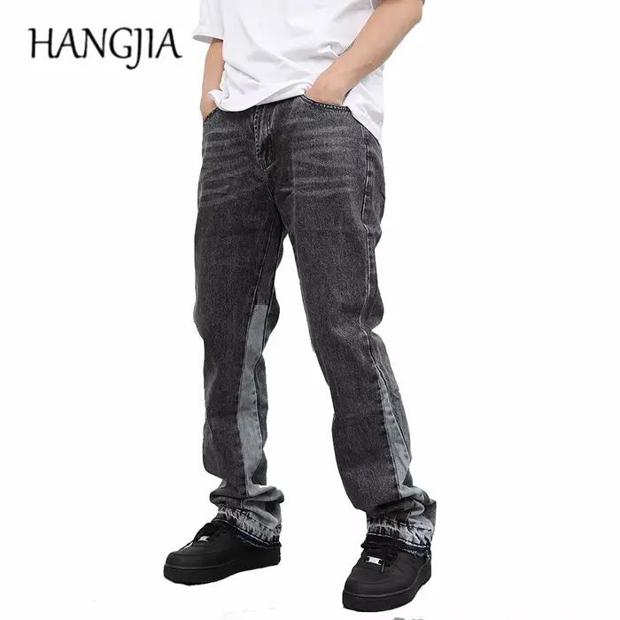 Jean évasé vintage pour homme Y2K Streetwear