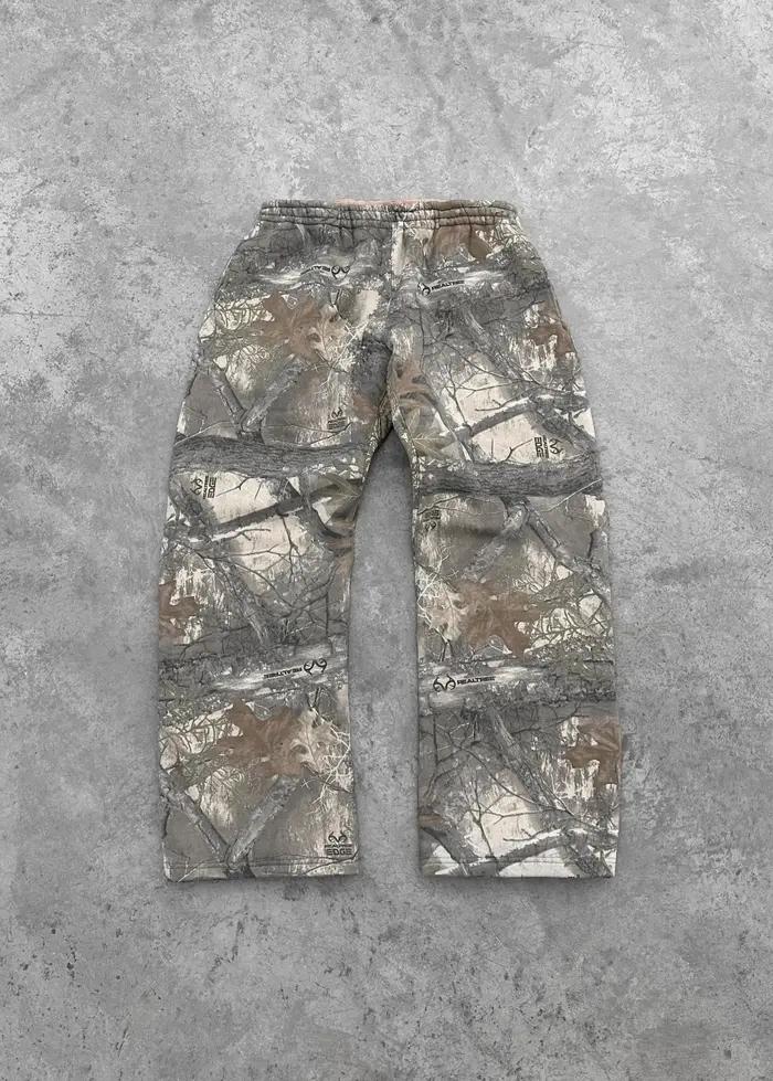 Pantalon camouflage streetwear chasse urbaine - Coupe oversized unisexe hip hop gothique