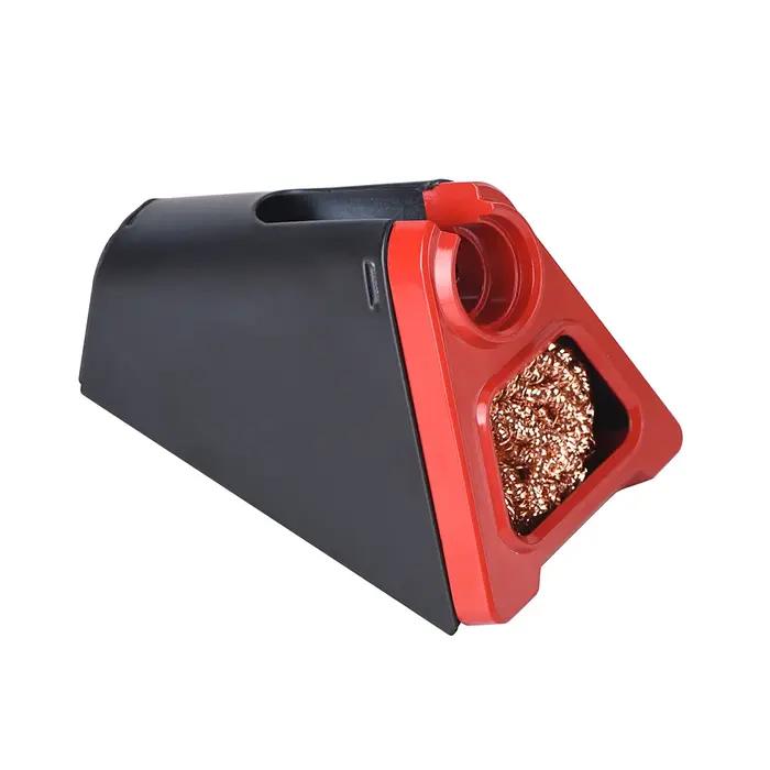 JCD 820 support de fer à souder électrique en alliage d'aluminium avec boule de cuivre de nettoyage