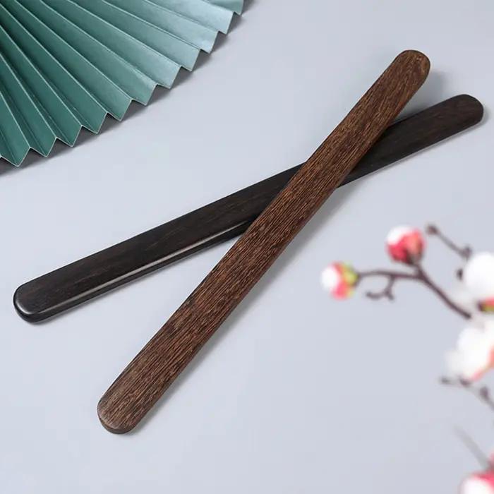 Fouet d'équitation en bois massif de 40cm pour cavaliers élégants et aventuriers, idéal pour randonnées et compétitions équestres