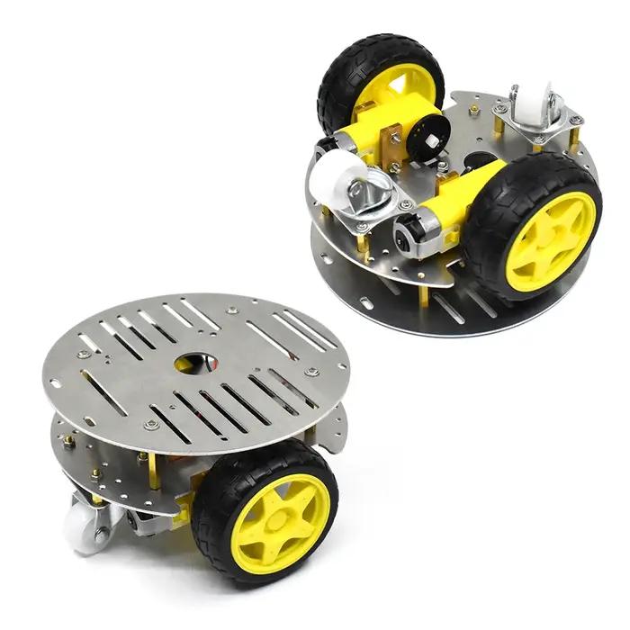 Voiture intelligente en aluminium à quatre roues motrices