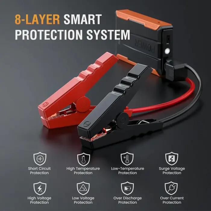 UTRAI-Démarreur automatique pour voiture diabétique, banque d'alimentation portable, démarreur de ba