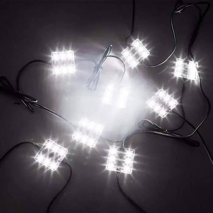Lampe LED Universelle pour Éclairage de Coffre à Bagages 48 LED Étanche Adaptée à Voitures Camions Bateaux Occasions Spéciales