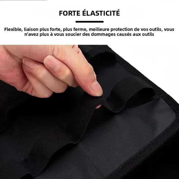 Sac de rangement pour accessoires de coiffure en plastique rose résistant à l'eau pour transport et organisation élégante de ciseaux clips peigne et autres outils de coiffeur