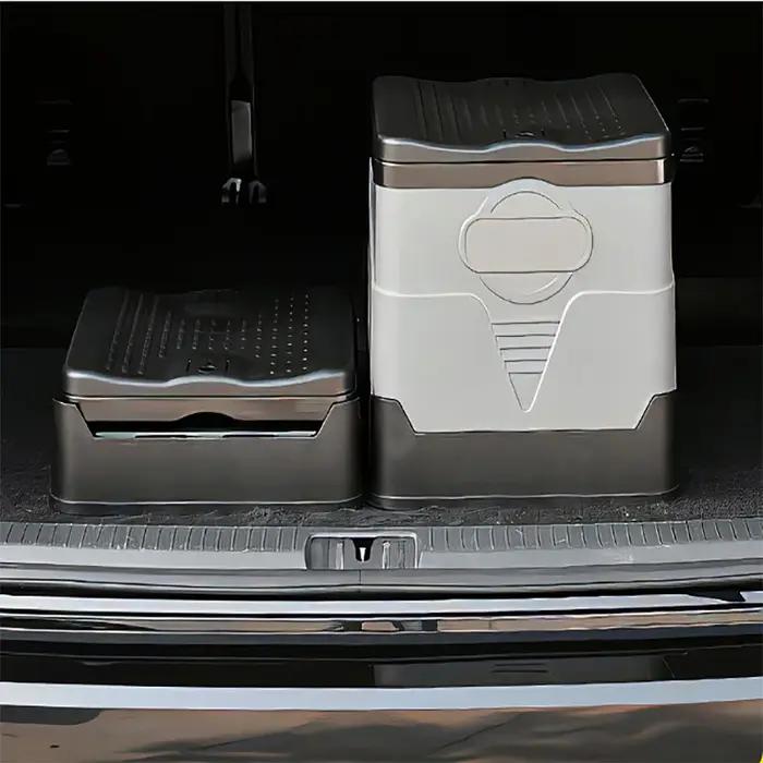 Toilettes pliantes, portables, pliables, boîte de rangement Anti-odeur, toilettes de voiture, toilet