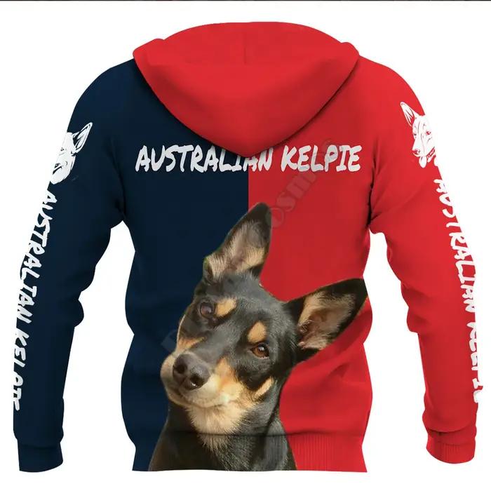 Sweat à capuche Terrier russe noir imprimé 3D pour hommes et femmes, pull PVD, olympiques de cosplay, sweats à capuche à la mode