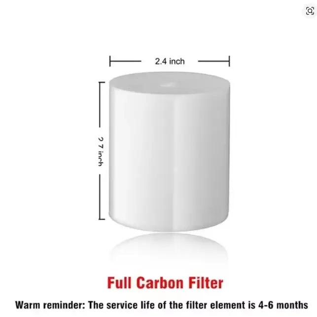 Filtre de Douche Purificateur d'Eau Domestique pour Salle de Bain, Cartouche Filtrante 15-20 Niveaux
