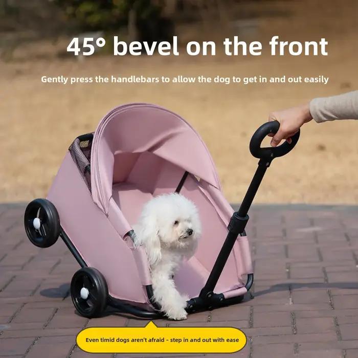 Poussette pour petits animaux de compagnie