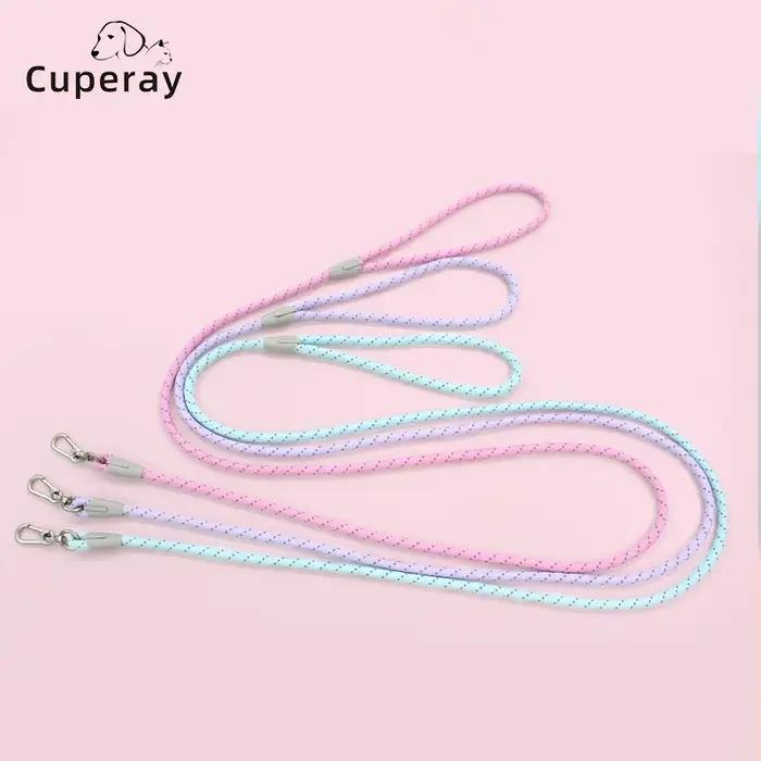 Laisse pour chien de petite et moyenne taille de couleur macaron