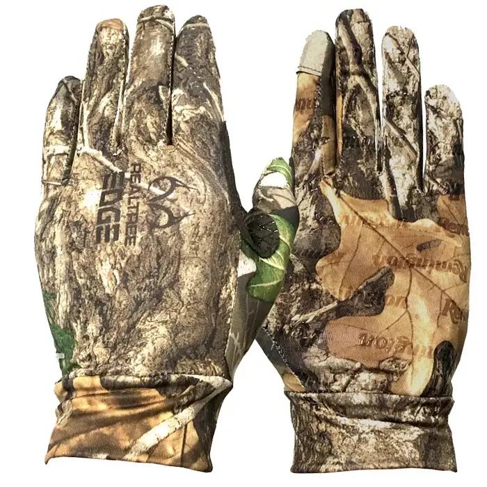 Gants camouflage chasse bionique tactiques écran tactile respirants anti-dérapage pêche tir