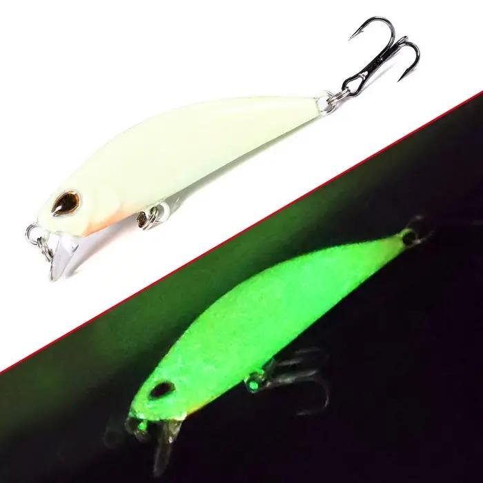 10 pièces coulant vairon 5g 5.5cm leurre de pêche appât dur triple crochet Pesca attirail Jerkbait S